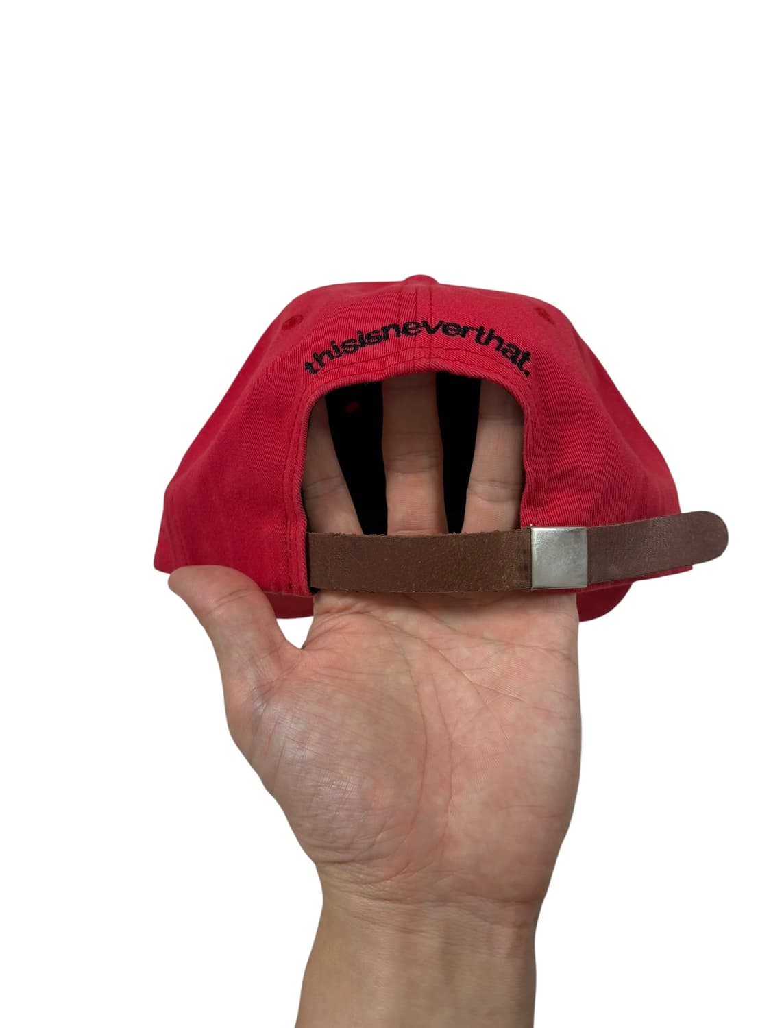 디스이즈네버댓 캠프캡(red) 상품이미지3