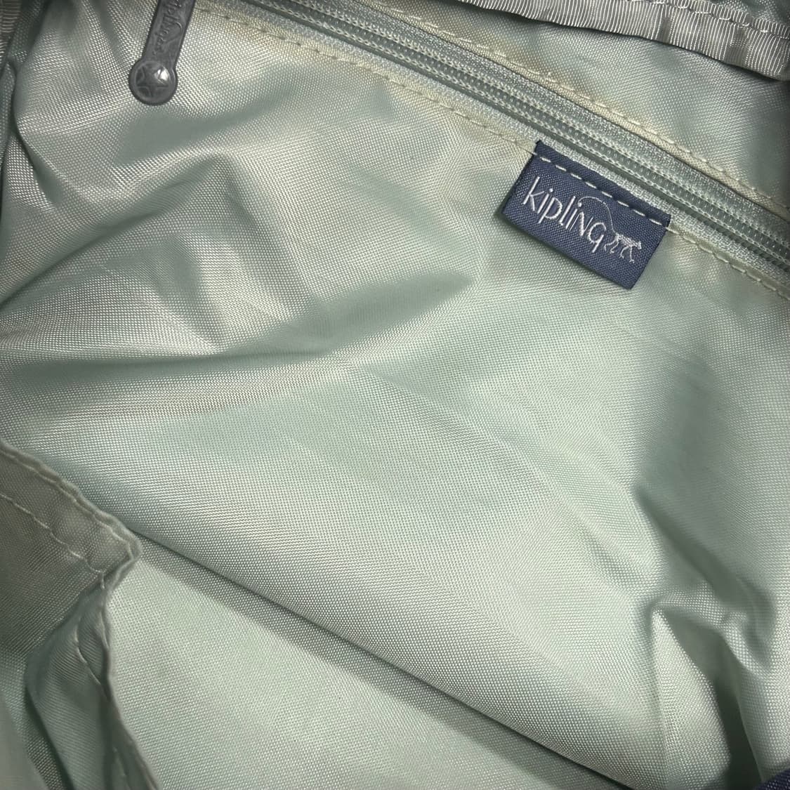키플링 투 포켓 크로스백 토트백 숄더백 가방 블루 y2k 상품이미지5