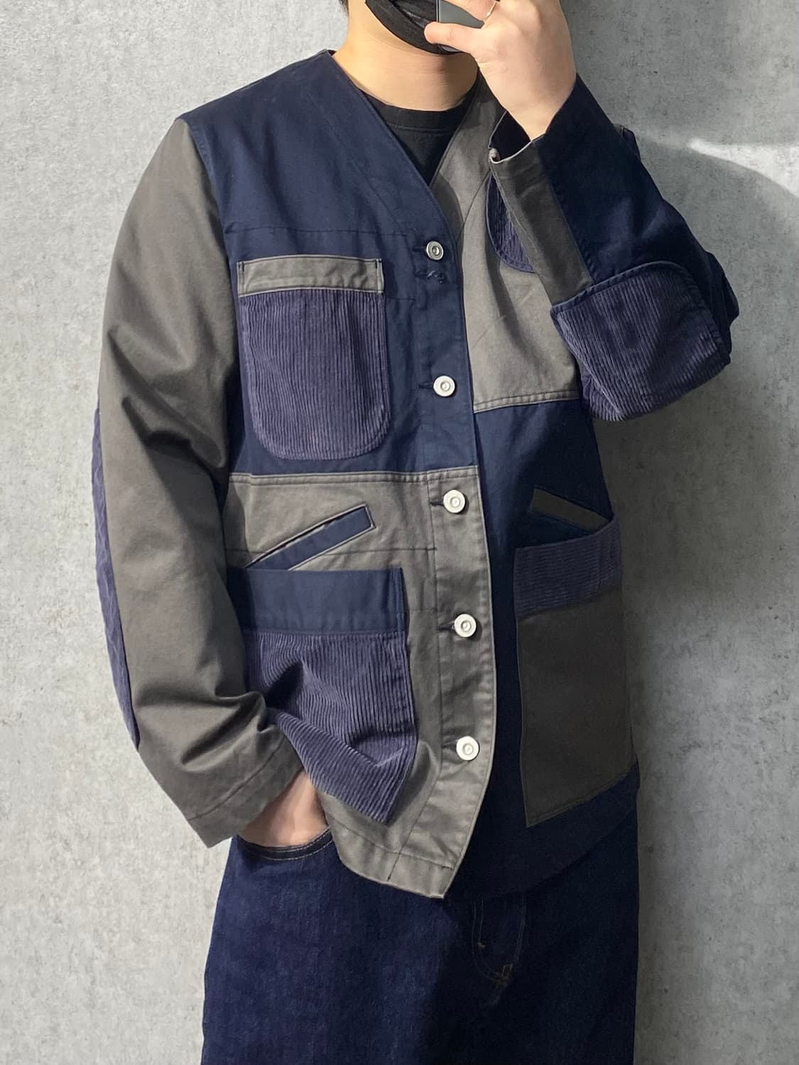 [M] 네이머클로딩 0931 믹스 슈터 자켓 상품이미지7