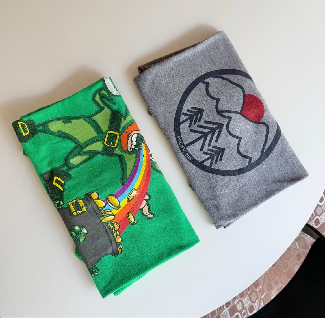 아메리칸 어페럴 U.S.A , 길단 반팔 두벌 일괄 (2XL, 3XL)  상품이미지1