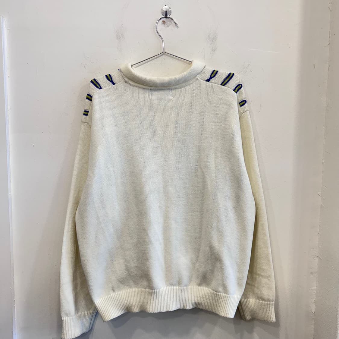 디스이즈네버댓 폴로 체인 카라 니트 집업 상품이미지5