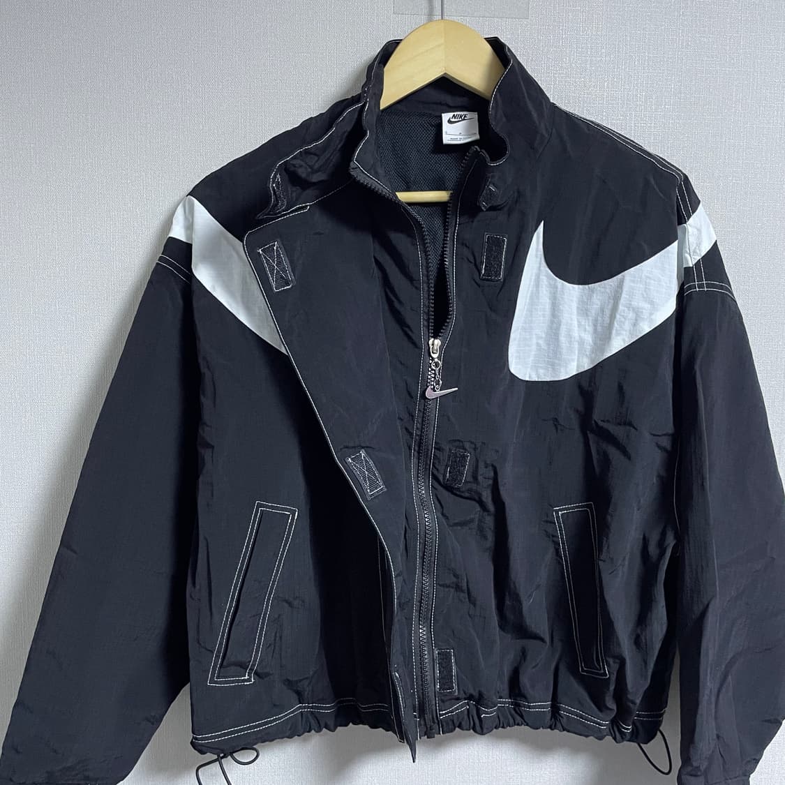 나이키 스우시 리펠 우븐 점퍼 DD5585-010 S  상품이미지5