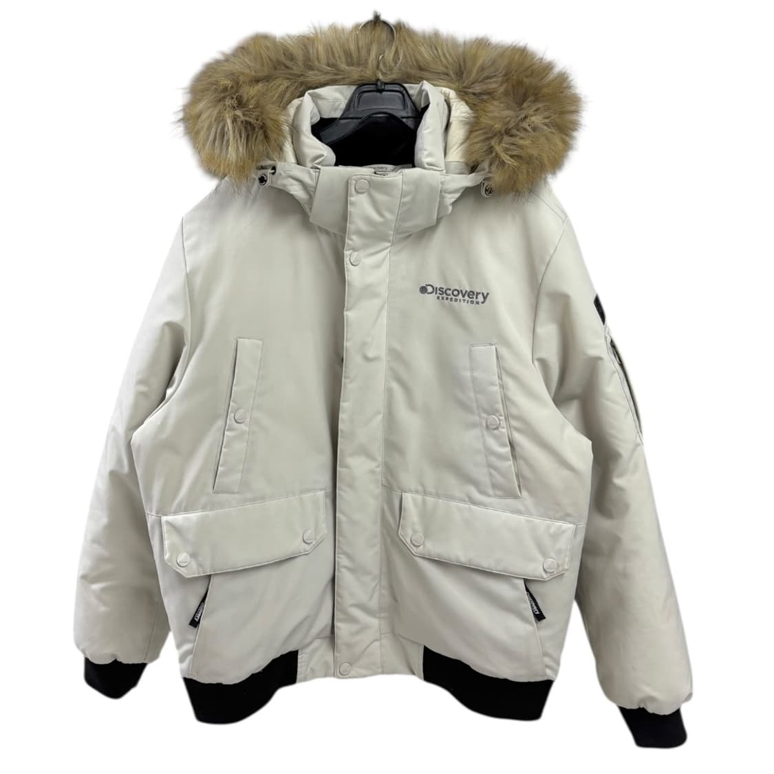 디스커버리 후드탈착 다운패딩 상품이미지1