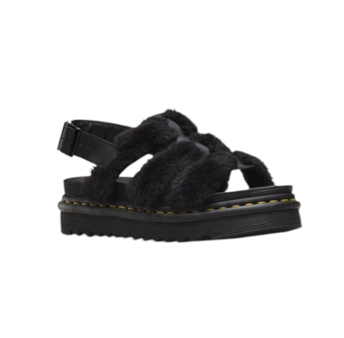 (240) 닥터마틴 플러피 퍼 샌들 상품이미지4