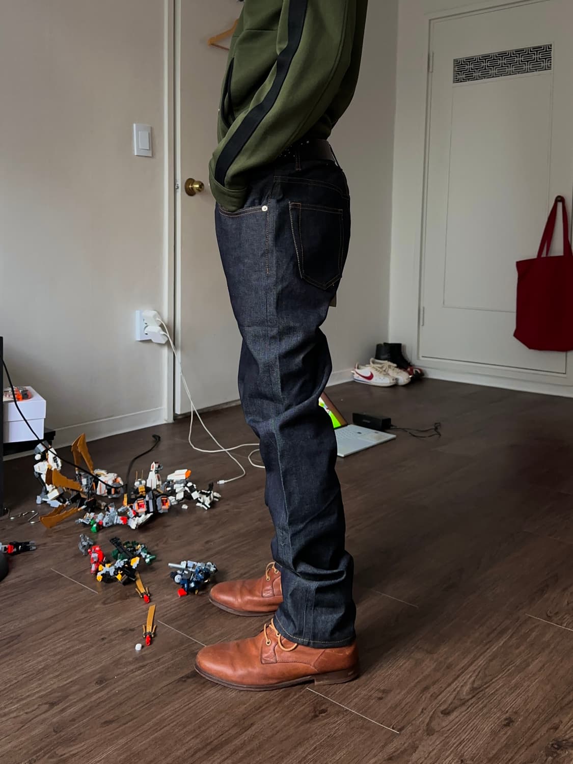 Kiks Tyo 페이퍼 라벨 스키니 진 상품이미지2