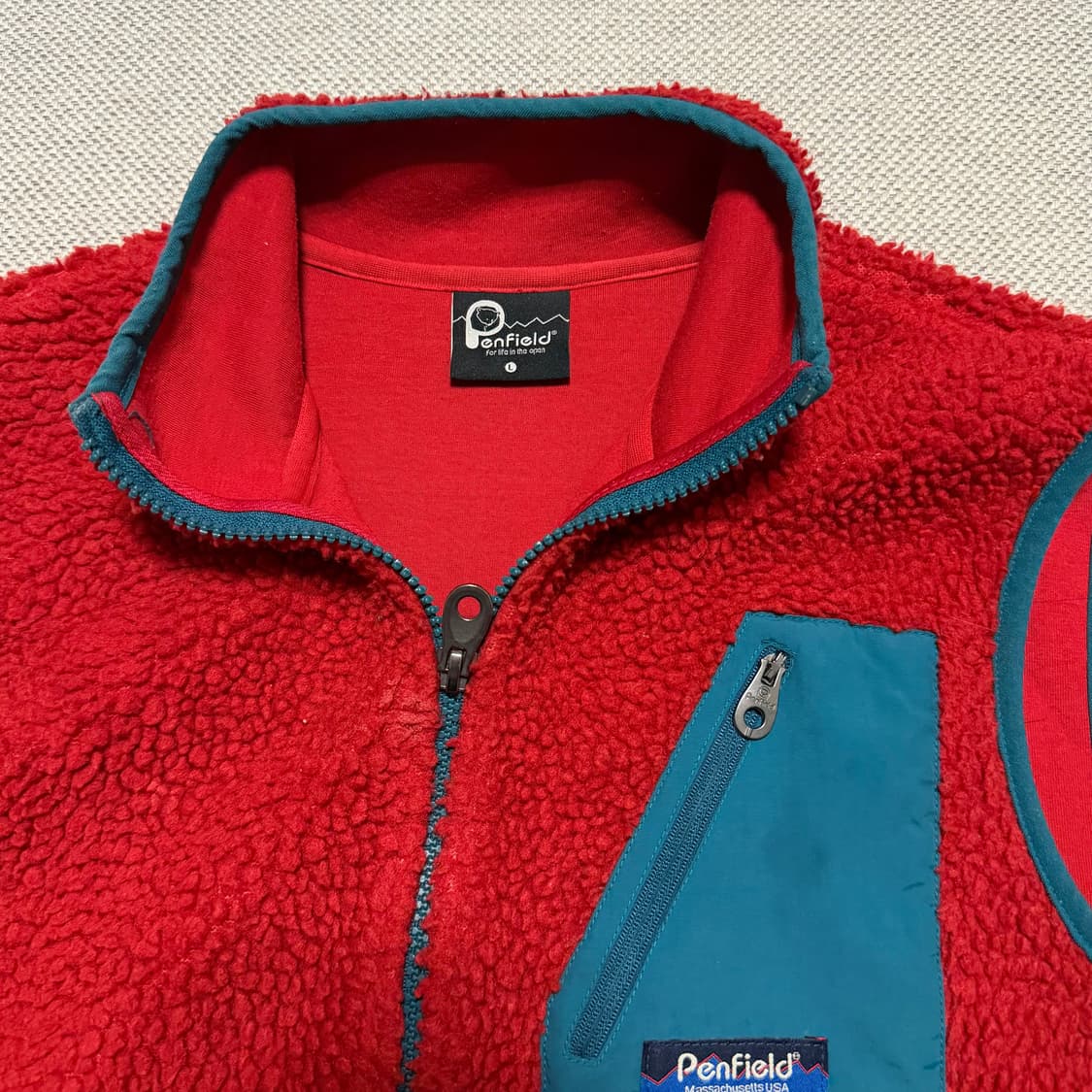펜필드 플리스 조끼 상품이미지3