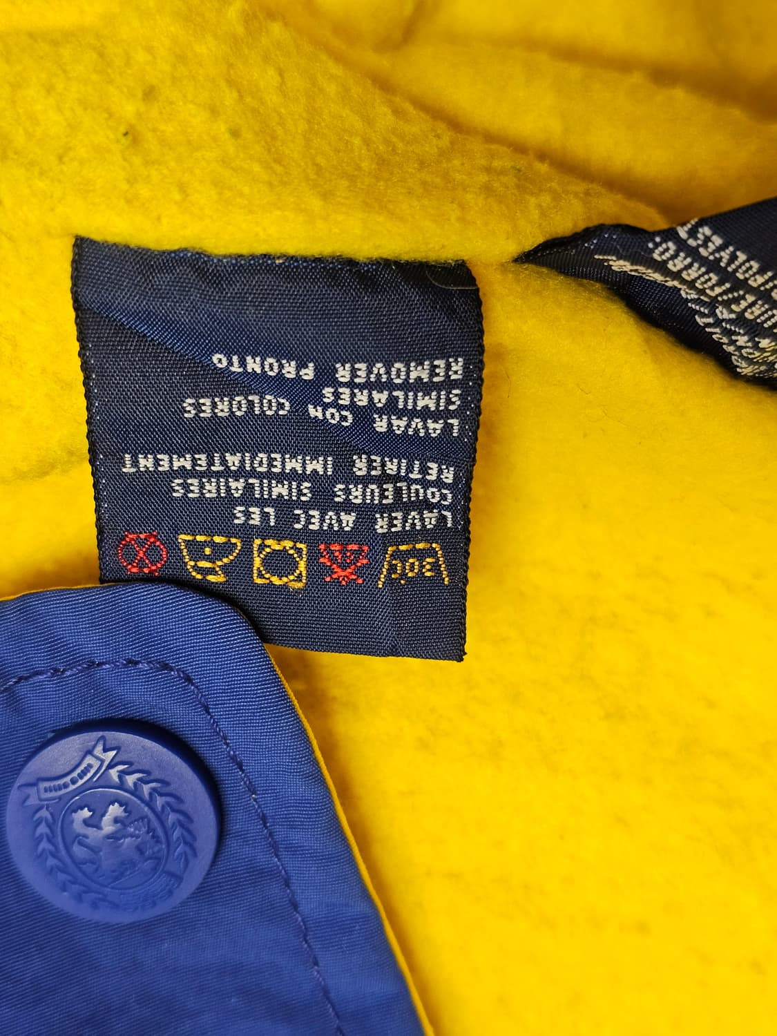 90s 빈티지 올드스쿨 타미힐피거 후리스 안감 바람막이 XXL 상품이미지10