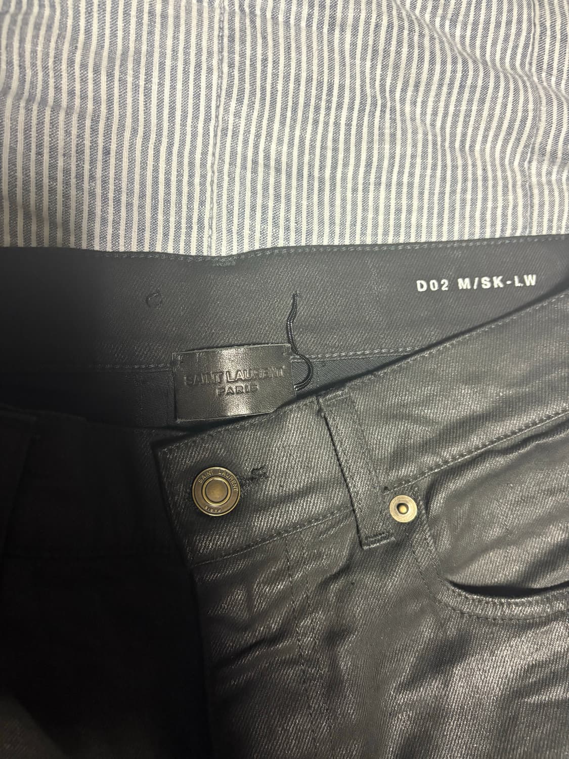 생로랑 16시즌 라이트코팅진 29사이즈 상품이미지4