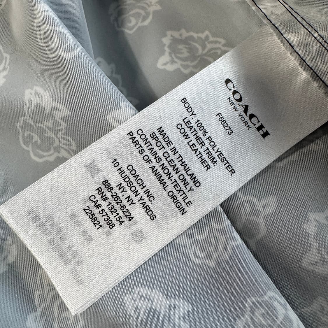 코치 플로럴 나일론 트레이너 자켓 상품이미지3