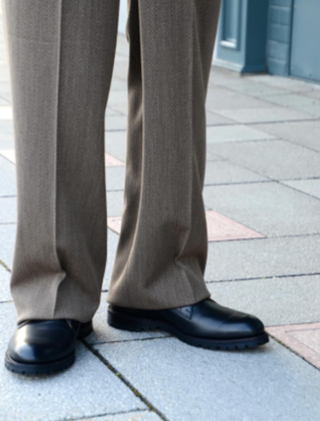 3) SEYA. 세야 24SS SIWA 헤링본 울 테일러 팬츠 상품이미지9