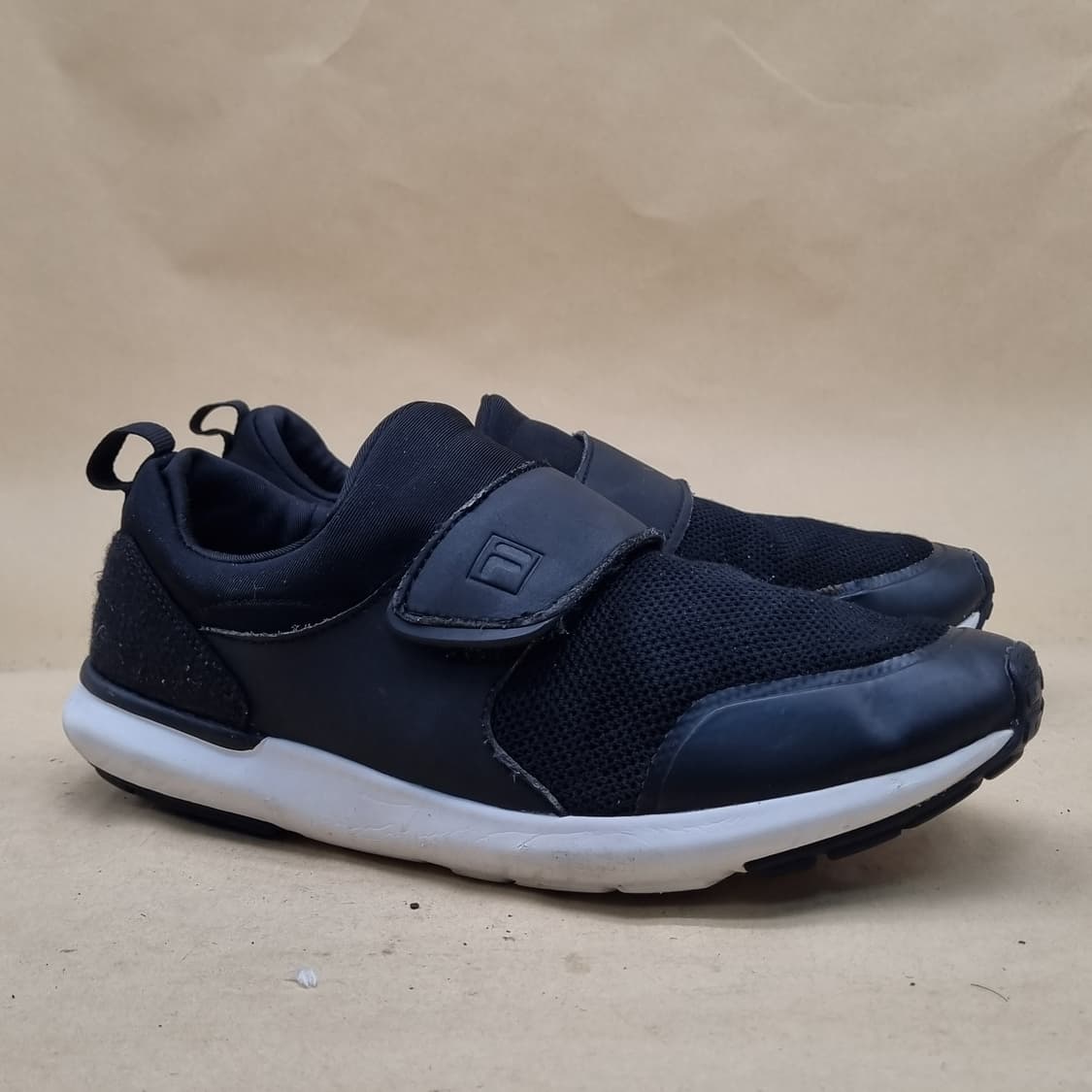 휠라 벨크로  블랙  슬립온 265 상품이미지1