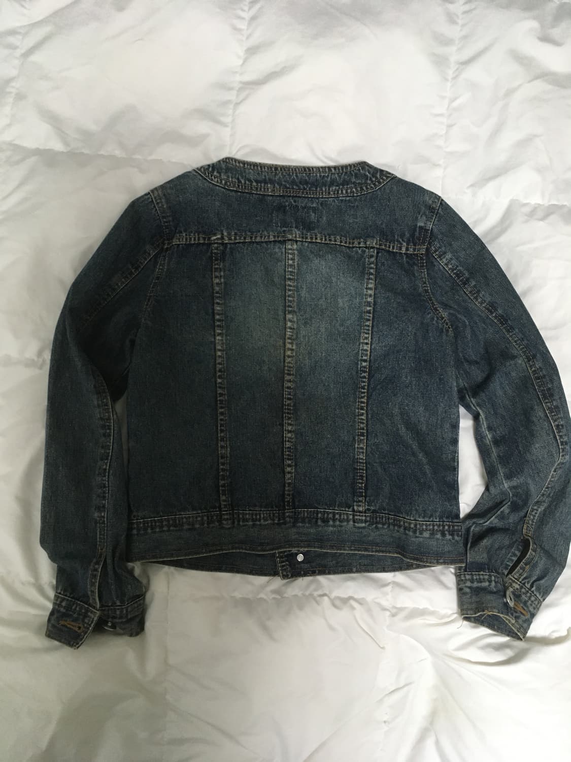 코이세이오st 일본빈티지 모리걸 무카라 청자켓 상품이미지2