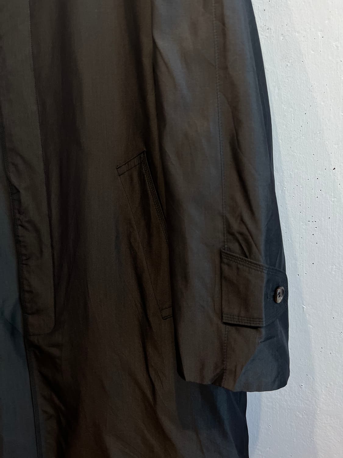 발렌시아가 퓨어실크 트렌치코트 상품이미지5