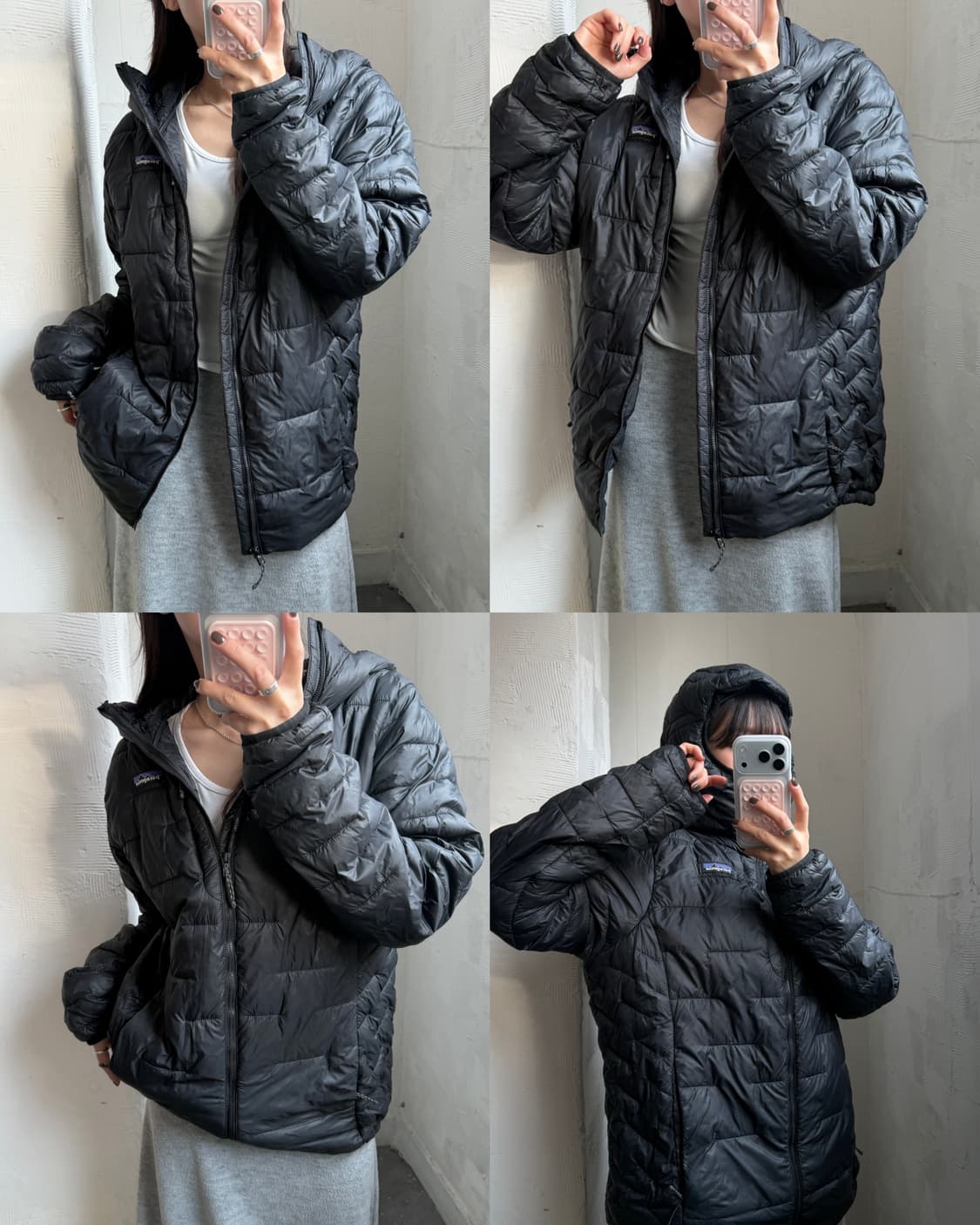 Patagonia 파타고니아 우먼즈 마이크로 퍼프 후드다운 자켓 상품이미지2