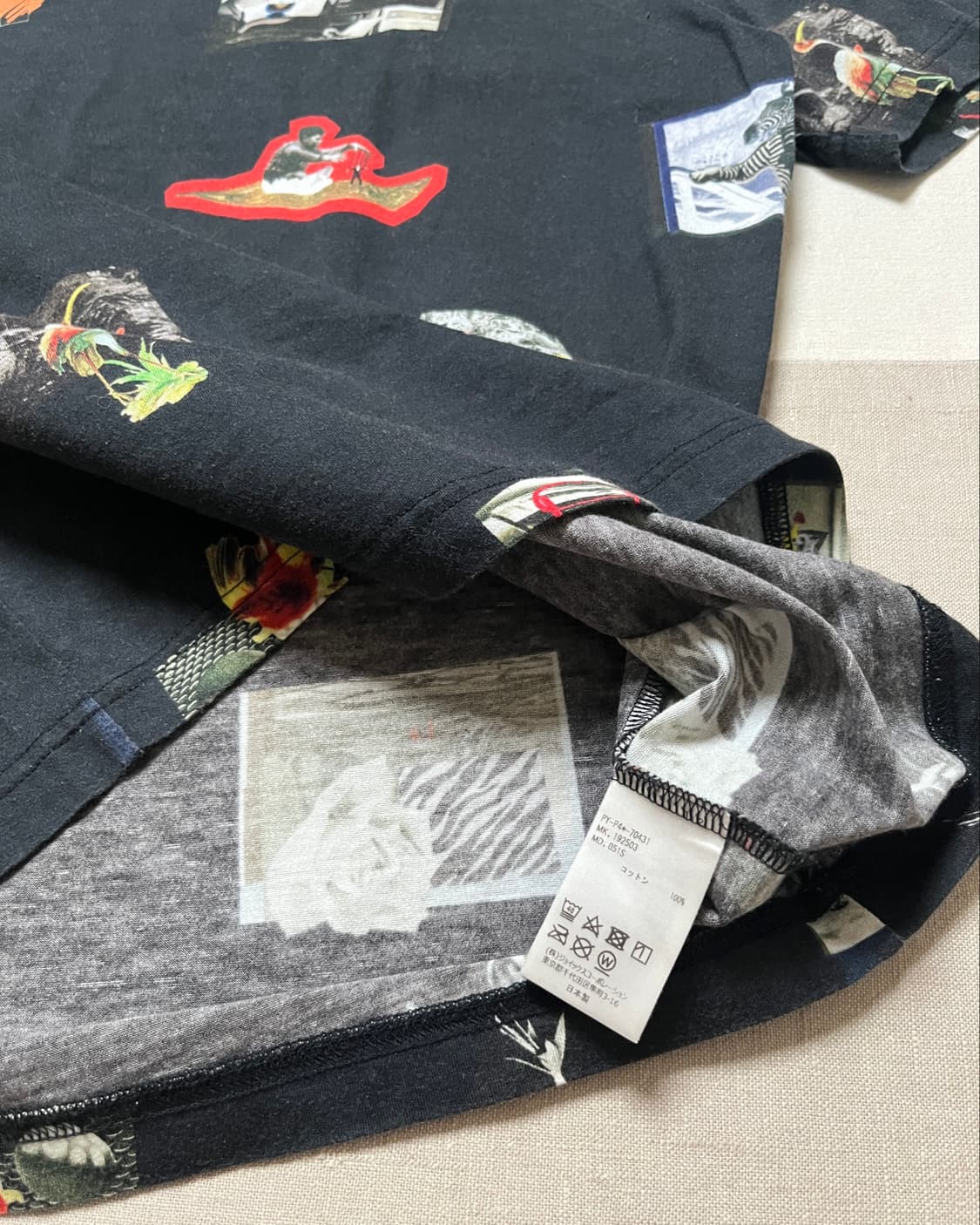폴스미스 포토 콜라쥬 티셔츠 paul smith 상품이미지5