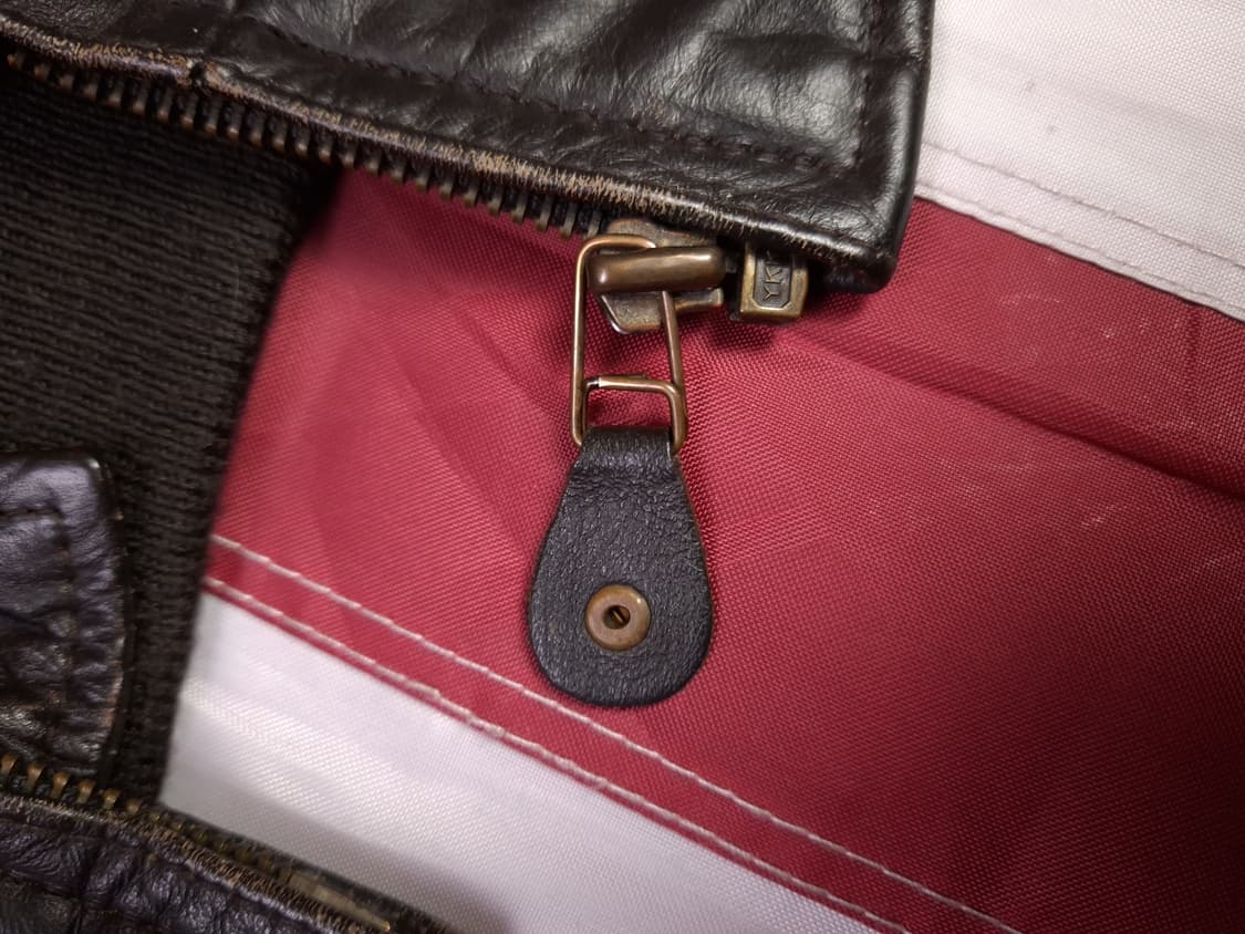 오리지날 캡클로딩사 미공군 B-15D 울파일 항공자켓 상품이미지6