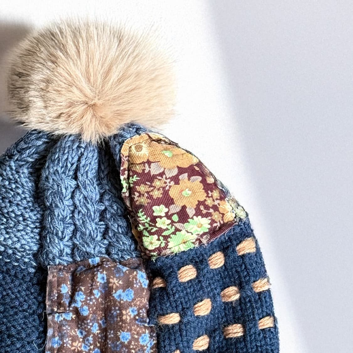 패치 조각파이 비니 상품이미지2