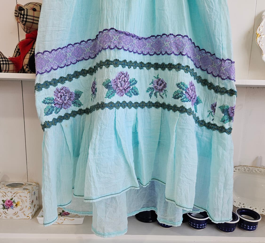 ANNA SUI 안나수이플라워 자수 원피스 상품이미지3
