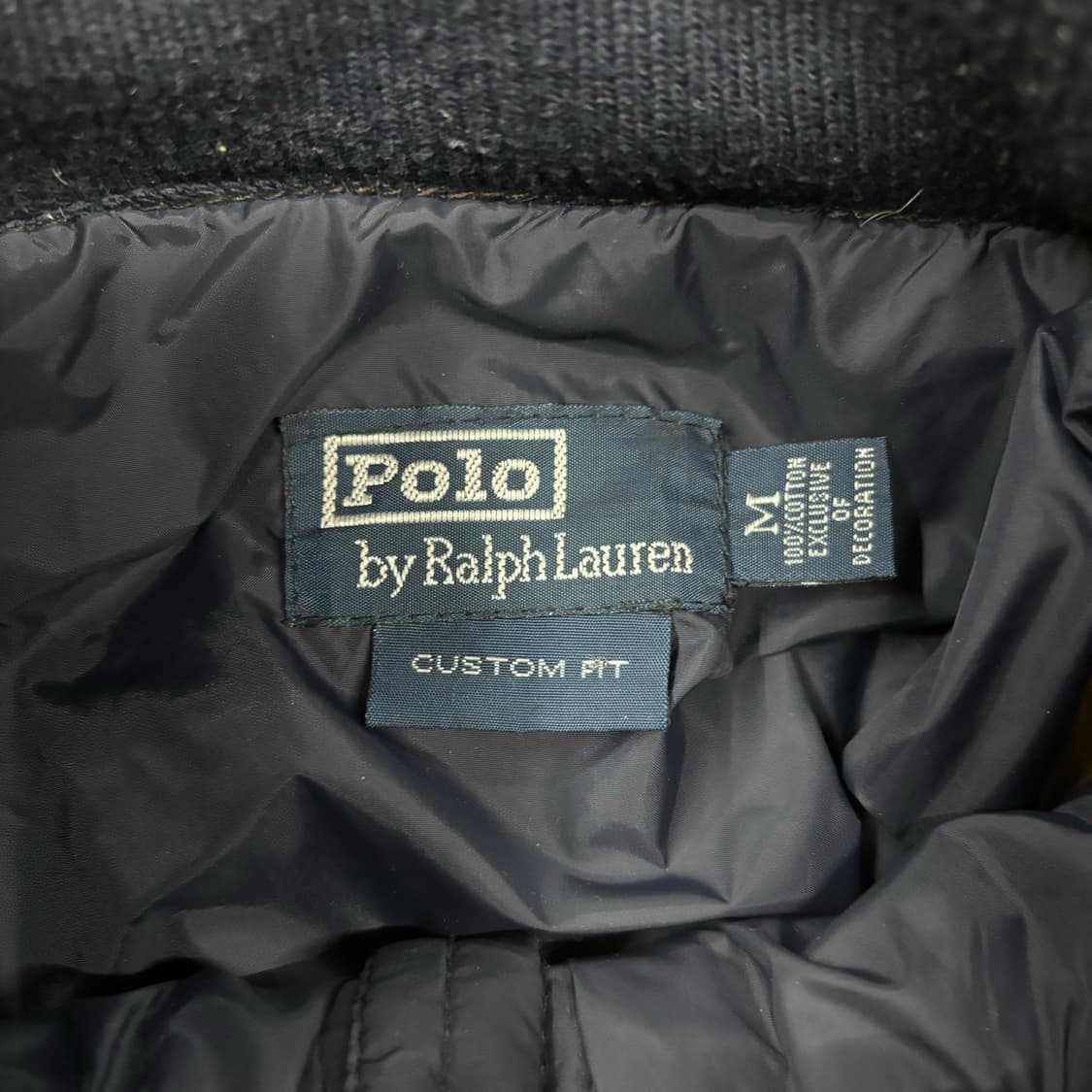 폴로 랄프로렌 빅포니 네이비 USA 성조기 숏패딩 상품이미지6