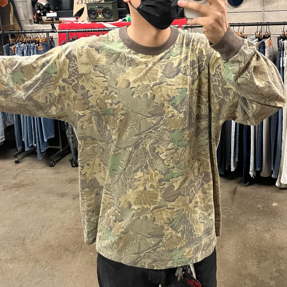 80s 빈티지 리얼트리 롱슬리브 (110) 상품이미지6