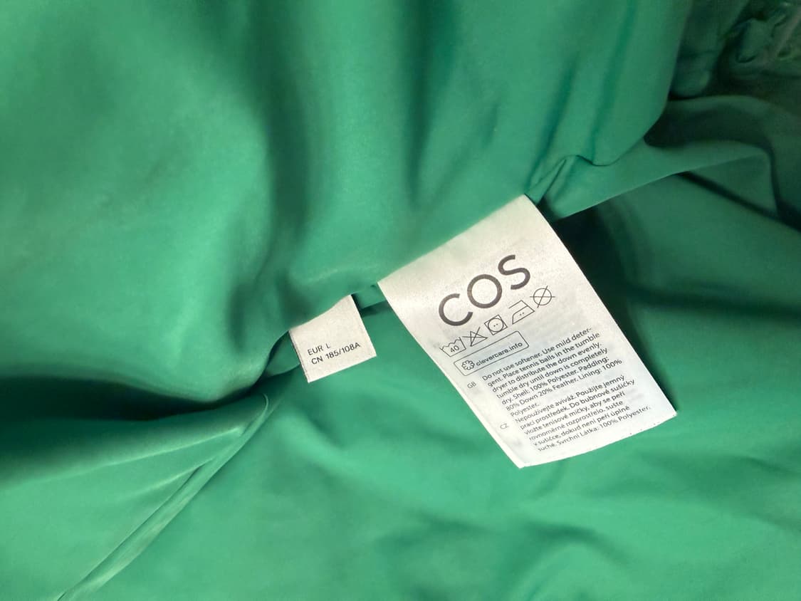 COS 코스 푸퍼 다운 패딩 L 정품 상품이미지6