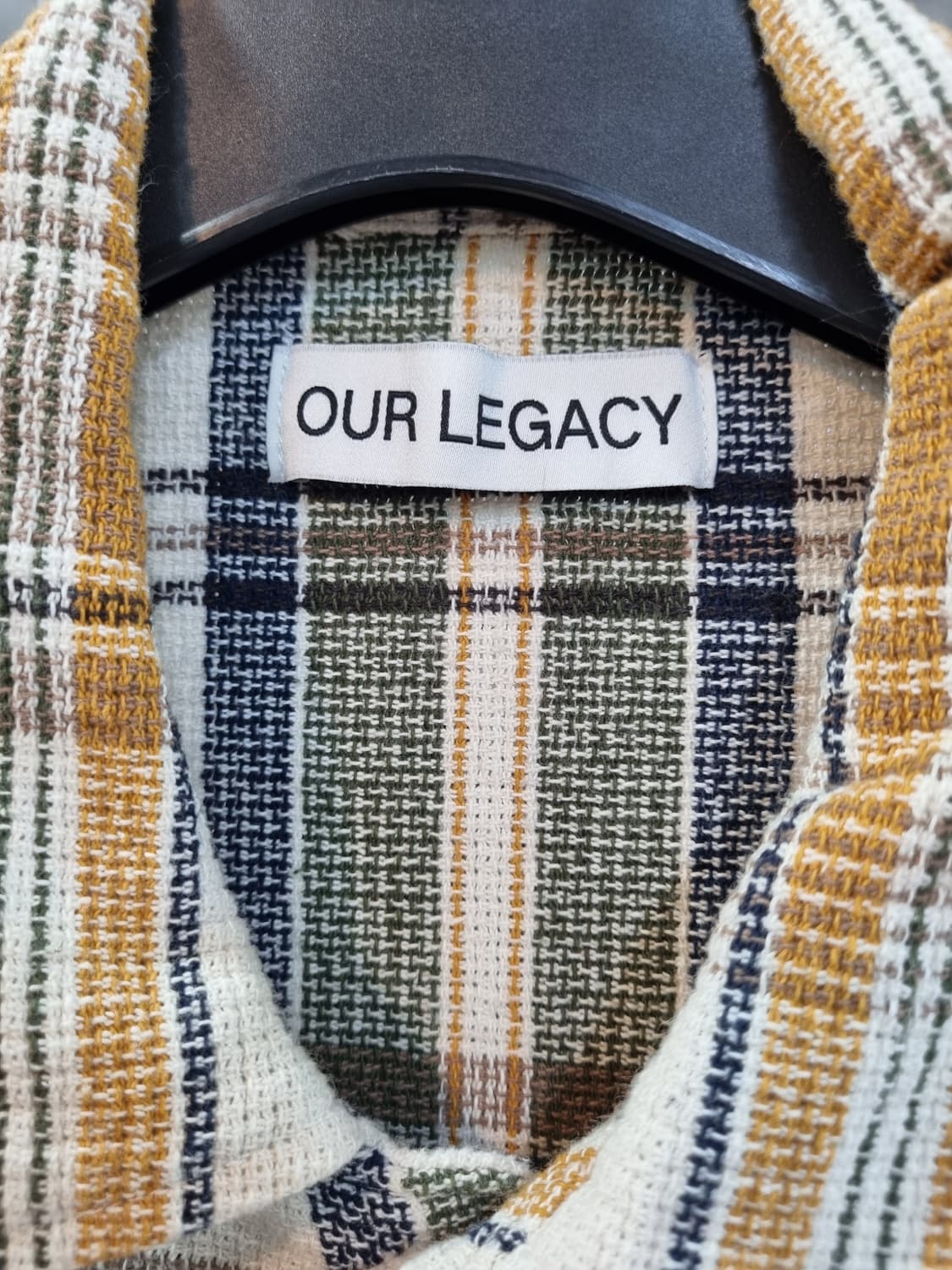 아워레가시 체크 반팔 셔츠 50 상품이미지3