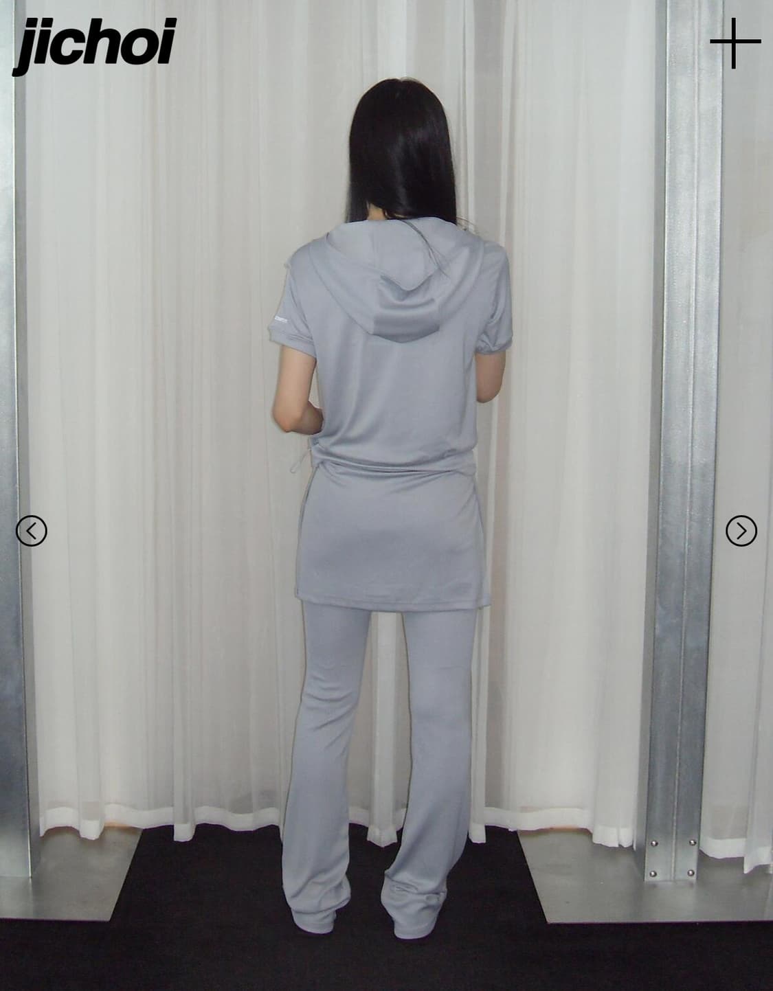 Jichoi HOODED SLEEVELESS (WHISPER) 상품이미지2