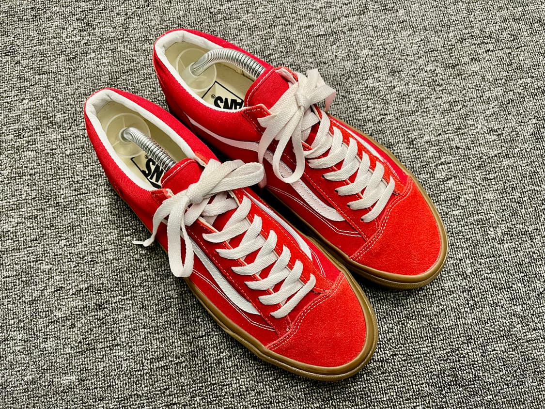 [270] 반스 올드스쿨 검솔 레드  상품이미지3