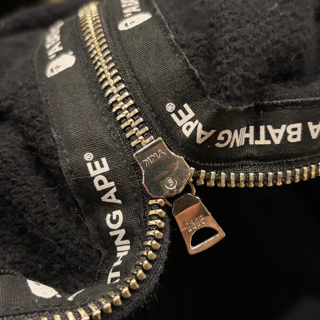 [L] 베이프 더블후드 블랙 샤크 후드집업 B318 상품이미지7