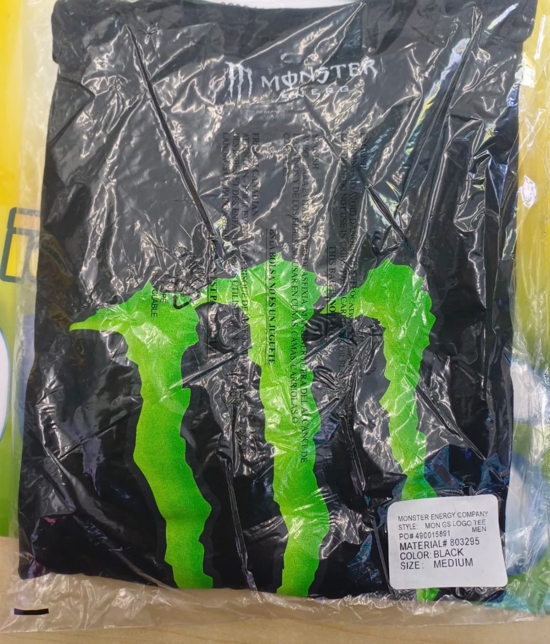 몬스터에너지 반팔 M 상품이미지3