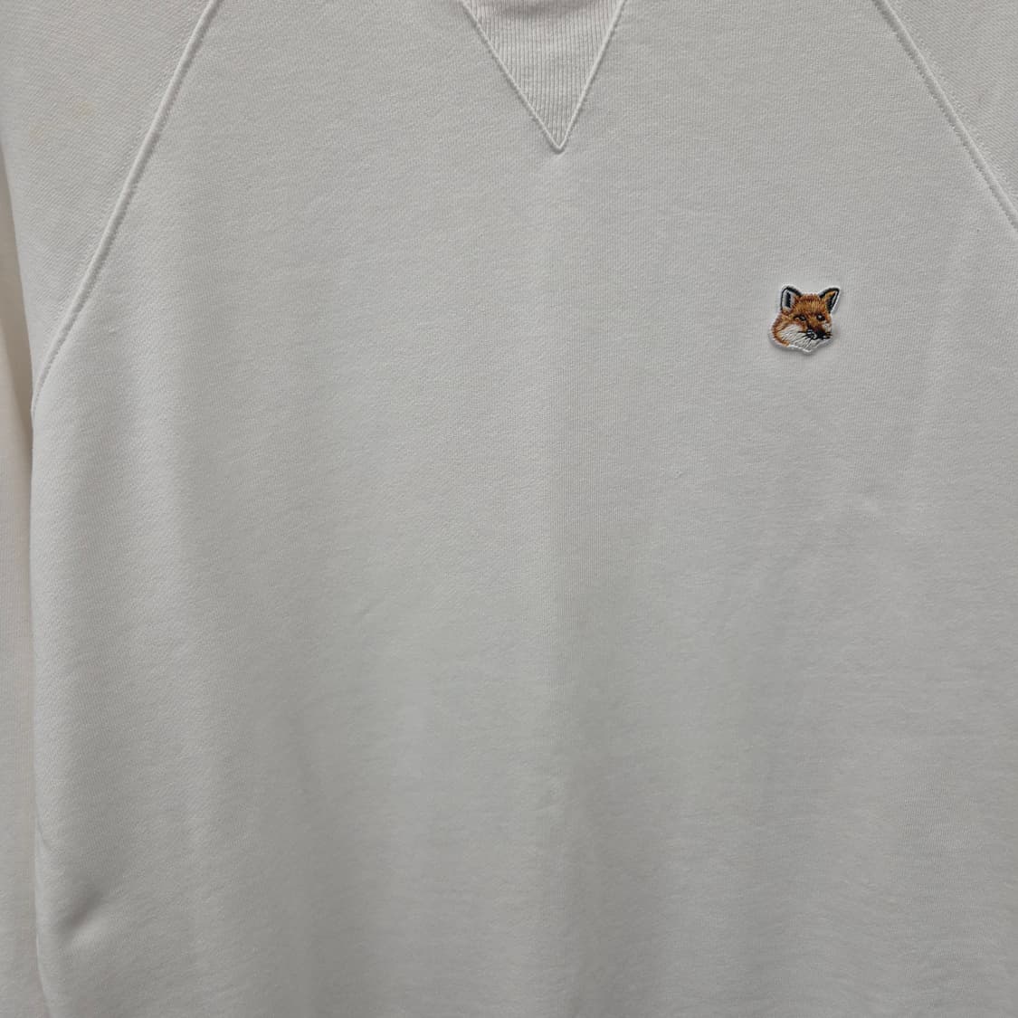 메종키츠네 폭스 헤드 패치 클래식 맨투맨 M 상품이미지3