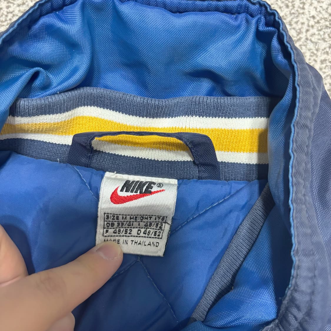 [택포] Nike 나이키 올드스쿨 스우시 롱 패딩 파카 바람막이 [A] 상품이미지4