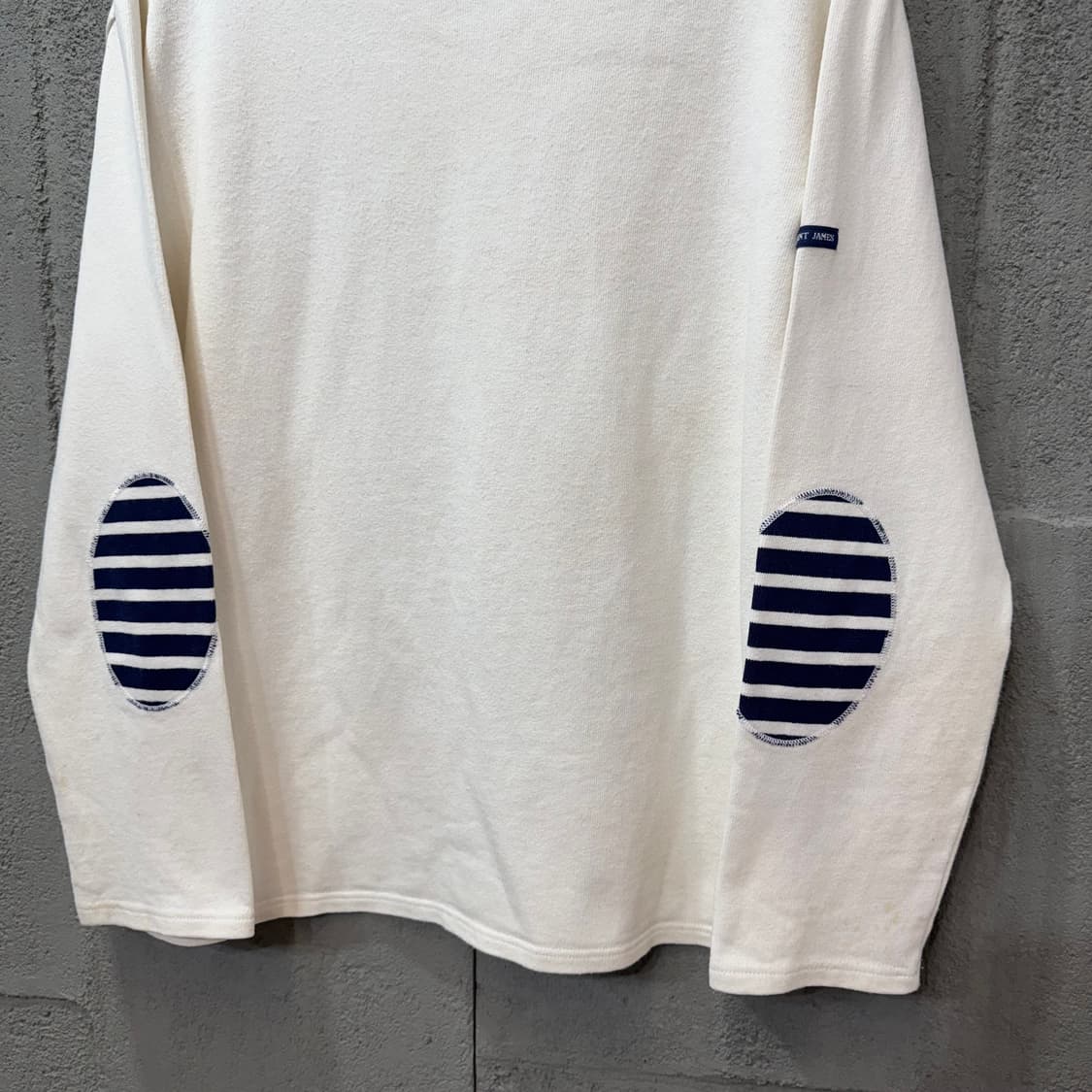 세인트 제임스 엘보 패치 롱슬리브 티셔츠 made in France (L 상품이미지2