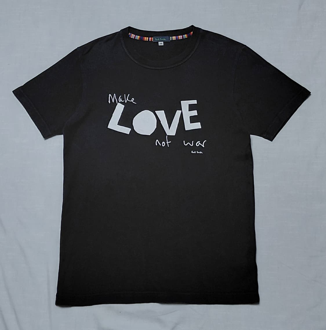 [M] 폴스미스  'Make Love Not War' 그래픽 반팔티셔츠 상품이미지1