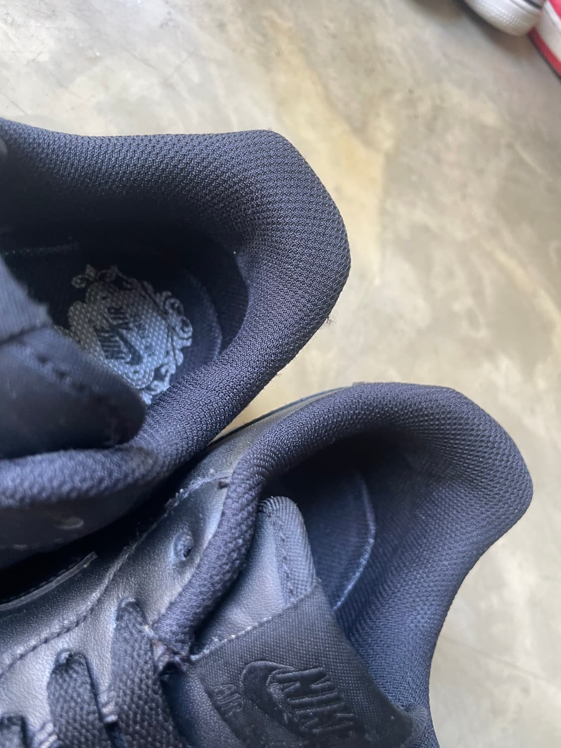 나이키 에어포스 1 블랙 250 상품이미지7