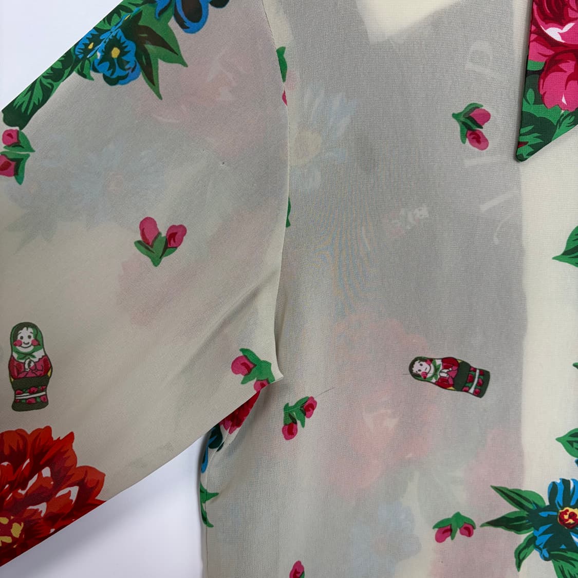 모스키노 패턴 셔츠 상품이미지5