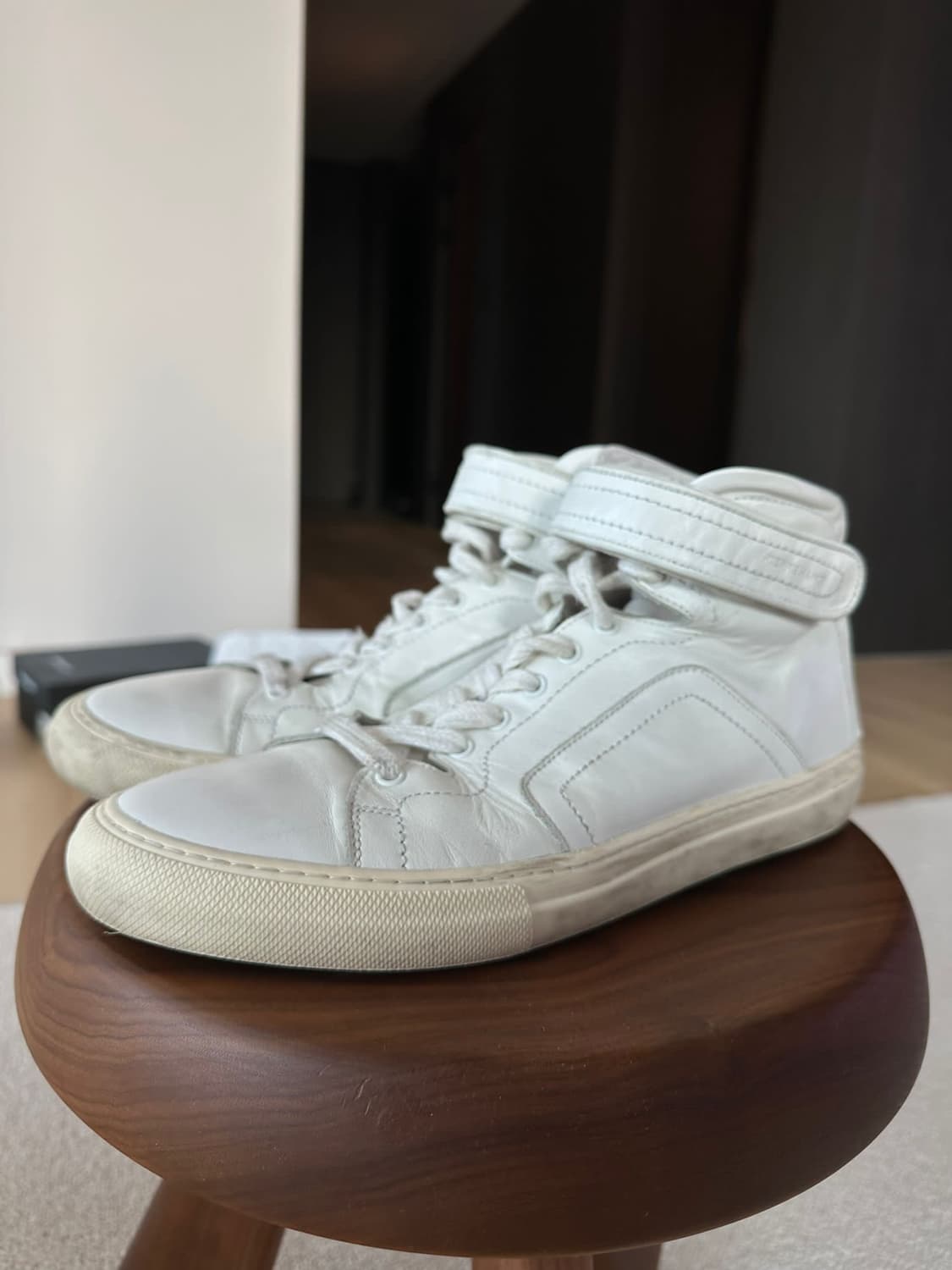 PIERRE HARDY LEATHER HIGHTOP SNEAKER 상품이미지3