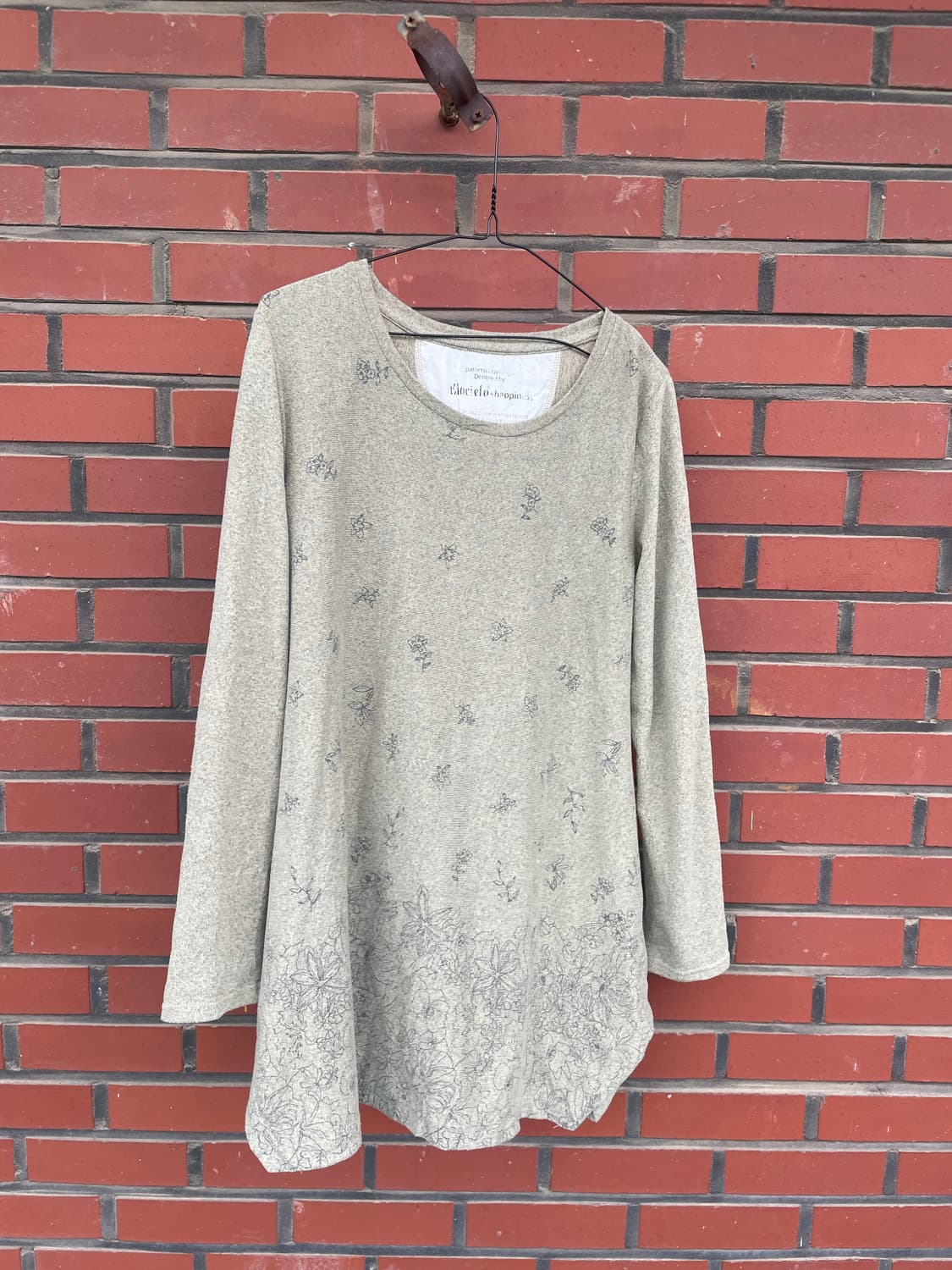 Flower Knit Long Sleeve 상품이미지1