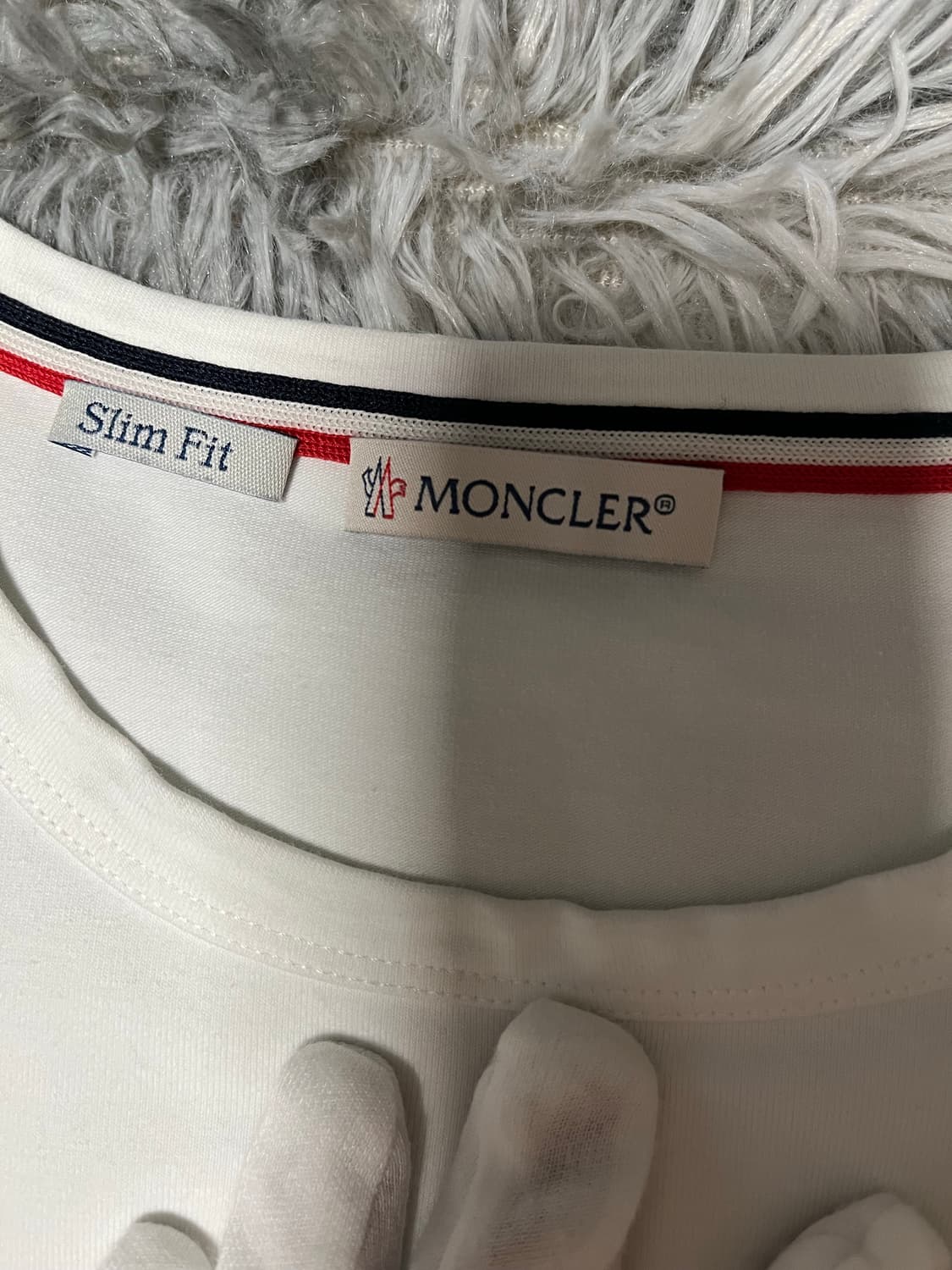 [22ss/Ssize] 몽클레어 슬림핏 반팔 상품이미지2