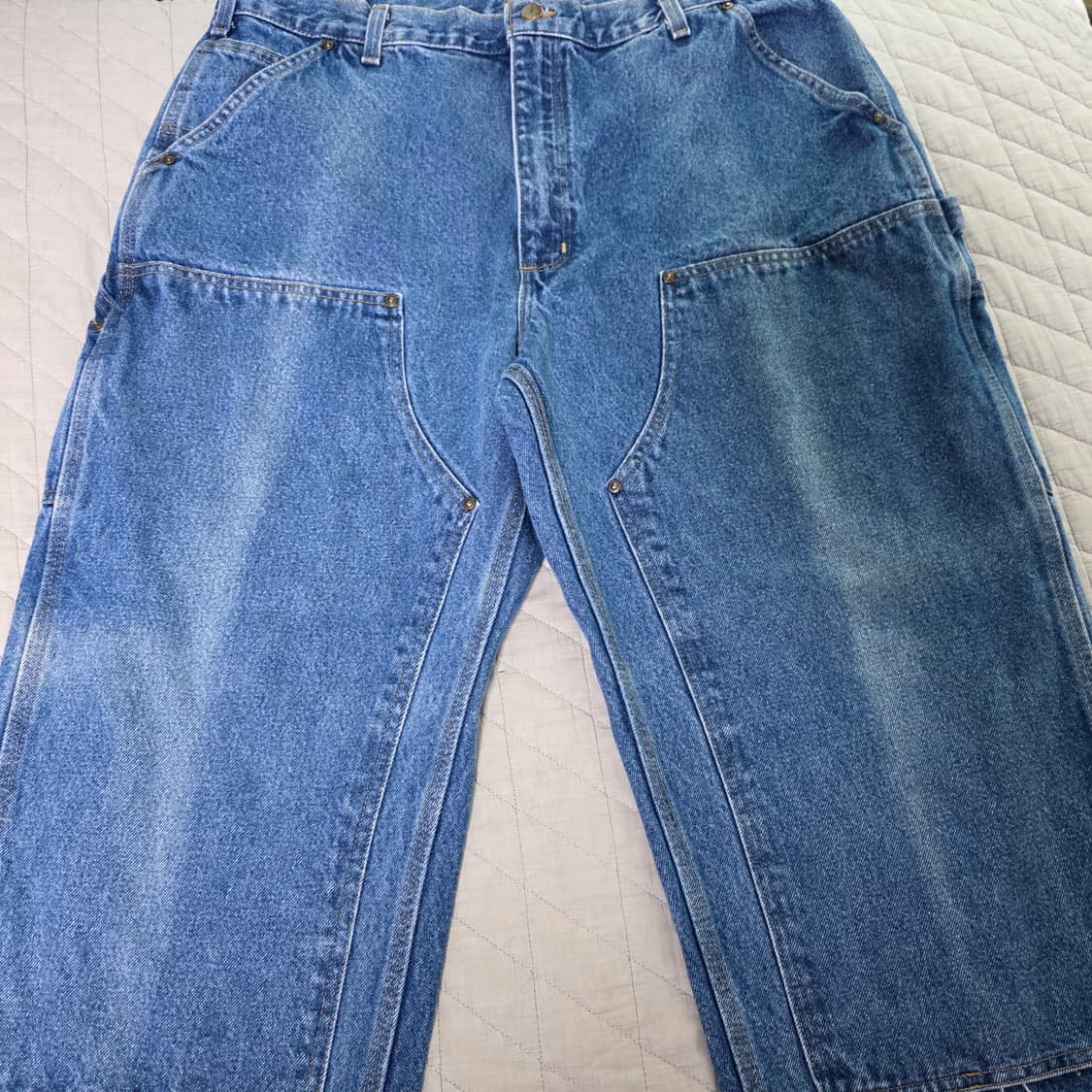 [40X30] 00s 칼하트 더블니 B73 DST 데님팬츠 굿컨디 B16 상품이미지2