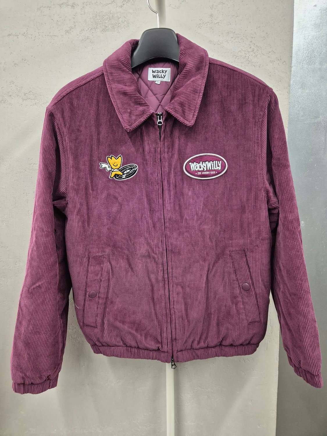 WACKY WILLY 코듀로이 자켓 버건디 상품이미지2
