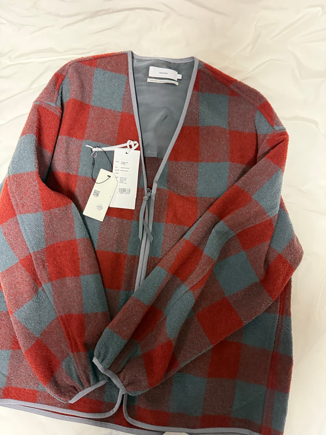 그라프페이퍼 Tri-spin Loop cardigan 1 상품이미지3