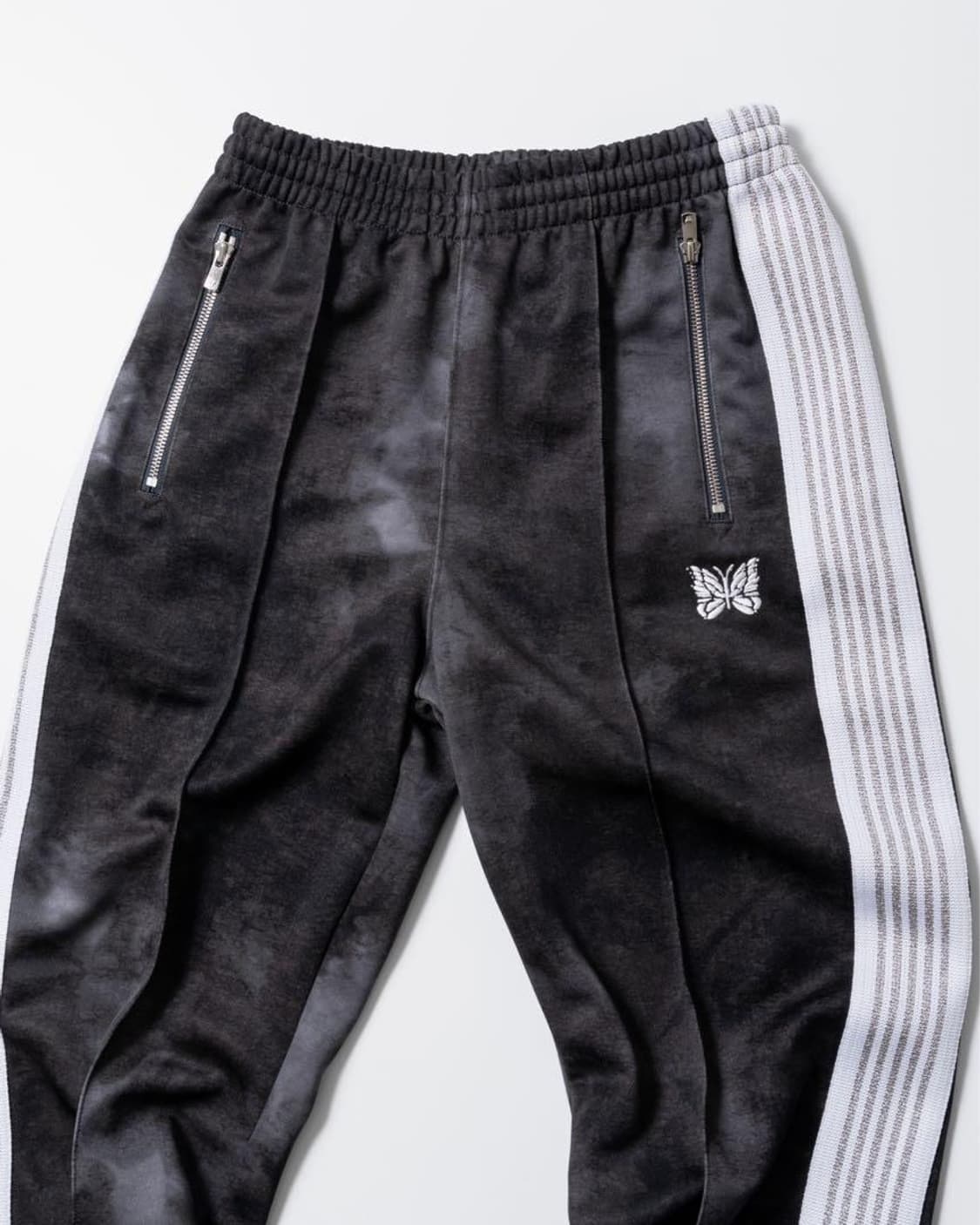 M] 니들스 x 누비안 트랙 팬츠 폴리 타이다이 블랙 - 누비안 한정 상품이미지1