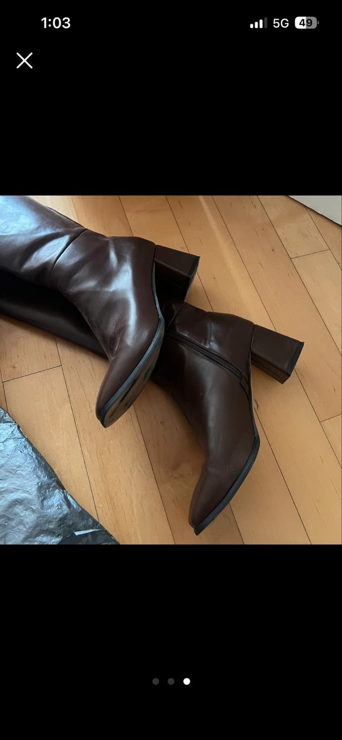 왕편함! 소보 SOVO 카리브 롱부츠 브라운 250 상품이미지3