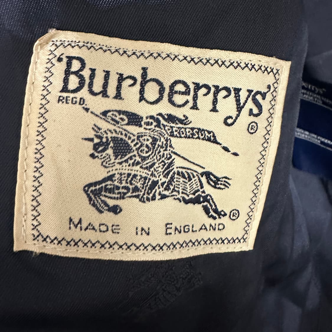 빈티지 버버리 더블 브레스티드 울 블레이저 상품이미지4