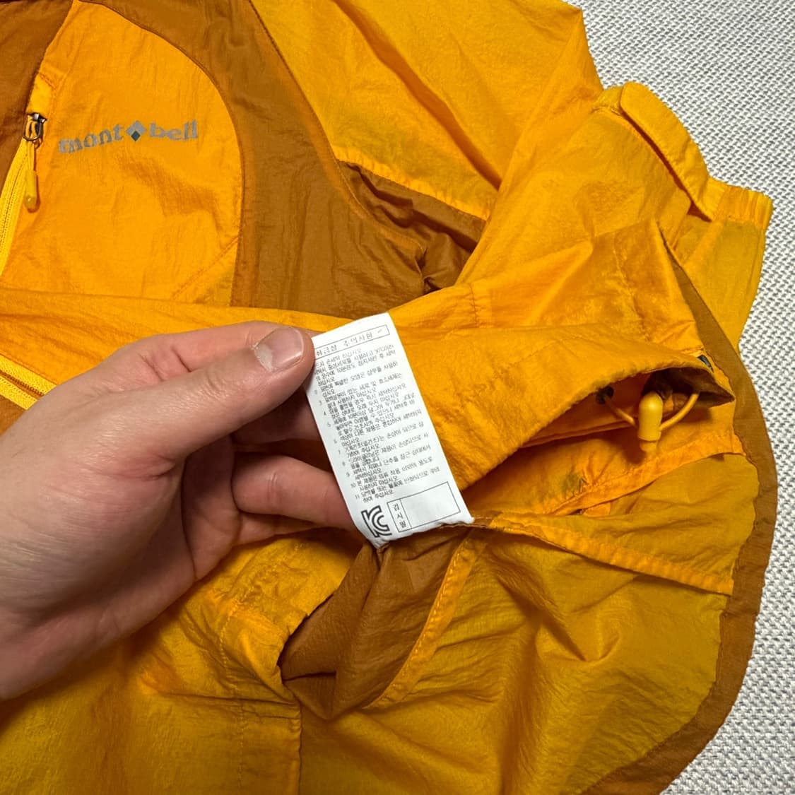 몽벨 초경량 바람막이 상품이미지4