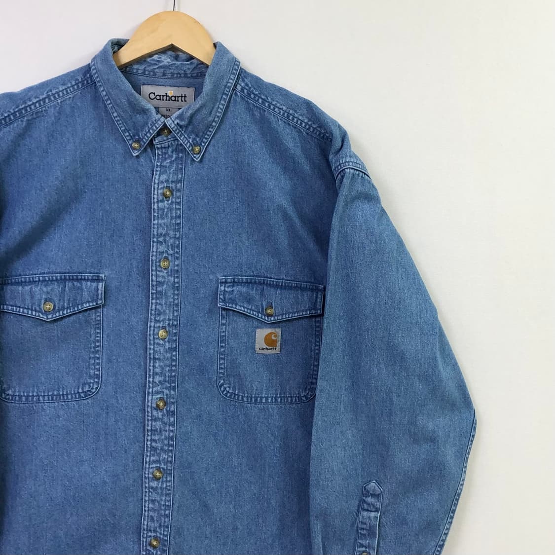 XL 칼하트 데님 셔츠 상품이미지1