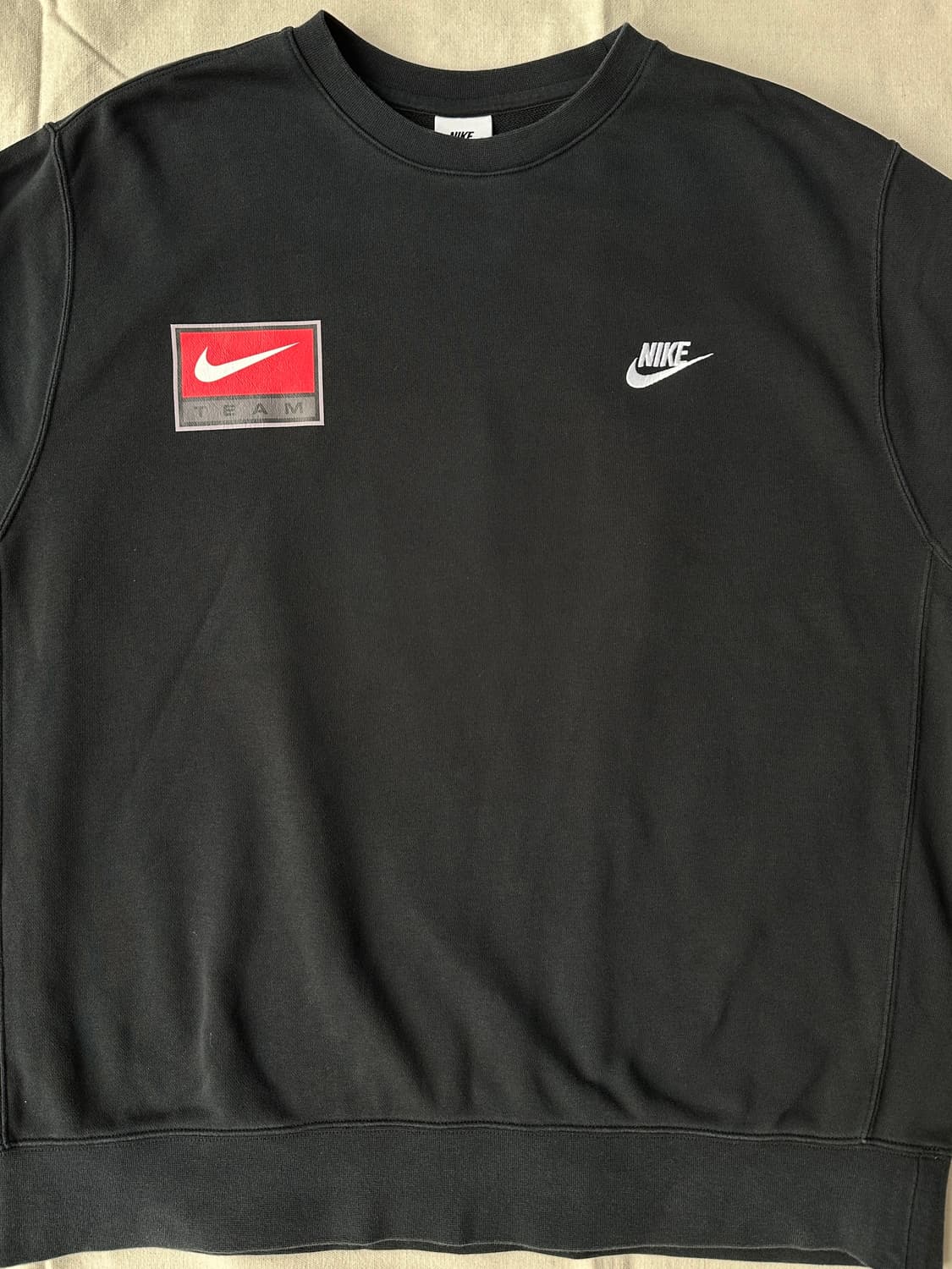 나이키 클럽 프렌치테리 스웻셔츠 블랙 2XL 상품이미지7