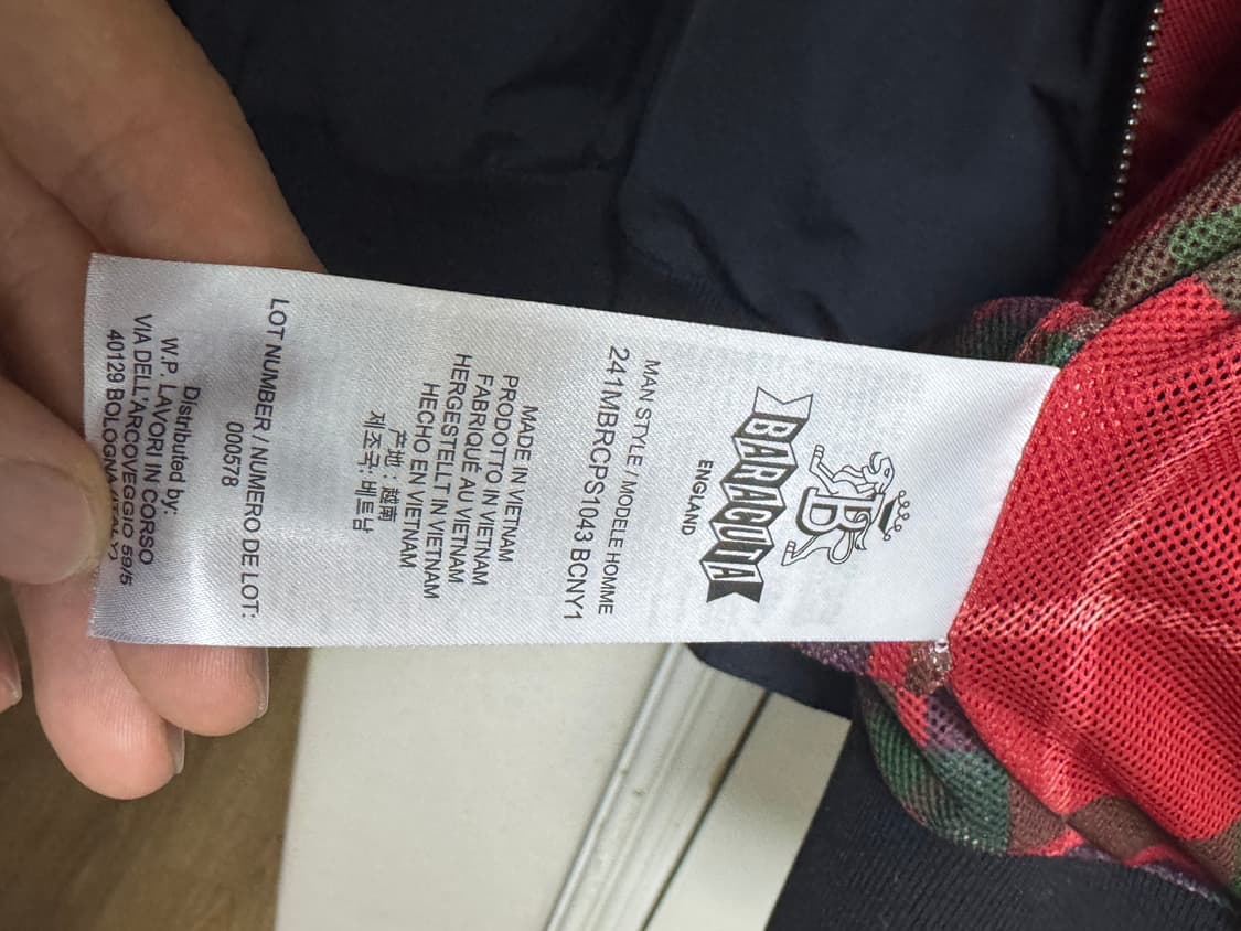 Baracuta G9 clicker jacket 사이즈 46 상품이미지4