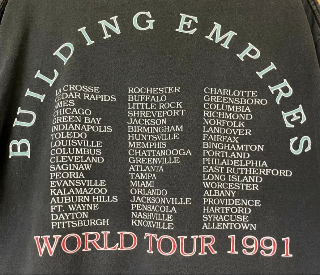 90s 빈티지 밴드티 반팔 티셔츠 / queensryche 퀸스라이크 상품이미지4